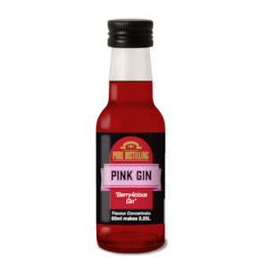 Spirit Flavours: Pure Distilling Pink Gin 50ml