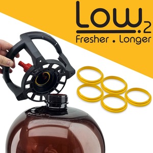 Low2 Seals for 20L Oxebar Kegs - 5 Pack