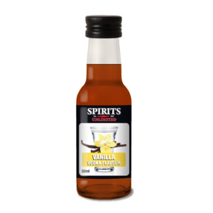 Spirits Unlimited Flavours: Spirits Unlimited Fruit Vodka -  Vanilla - 50ml