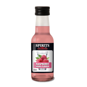 Spirits Unlimited Fruit Vodka -  Raspberry - 50ml