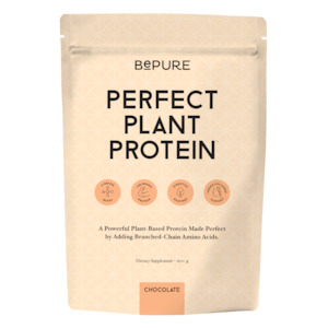 Supplements: Be Pure Perfect Plant Protein Powder | Refill | Chocolate | 600g