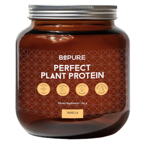 Supplements: Be Pure Perfect Plant Protein | Vanilla | 584g