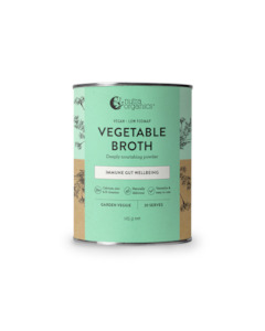 Nutra Organics: Nutra Organics Vegetable Broth | Garden Veggie | 125g