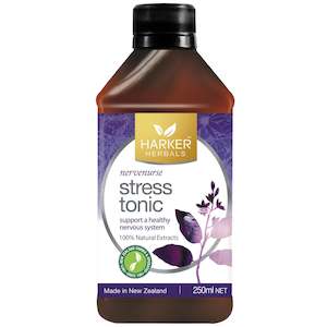 Haker Herbal Tonics: Harker Herbals Stress Tonic