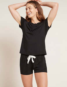 Sleepwear: Boody Goodnight Sleep Shorts | Black