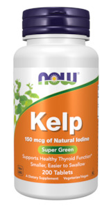 NOW Kelp 150mcg 200 tablets