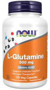 NOW L-Glutamine 500mg 120 caps