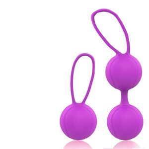 Products: LOVER Kegel Strength Exercise Silicone Jiggle Ball Set Purple