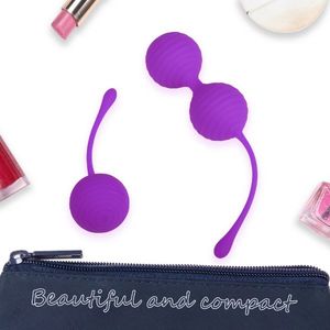 PRETTY Ben Wa Balls Pleasure Bead System Purple