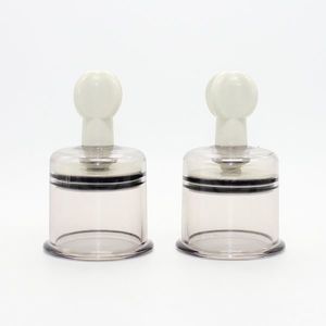 Twist Suction Cupping Cup Nipple Enhancer Massage Vacuum Cans Size S