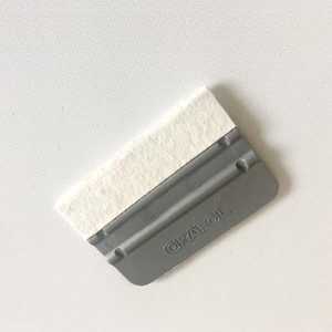 Products: Vinyl applicator, grey squeegee with felt edge