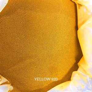Yellow 920 Iron Oxide Pigment For Coloring Concret
