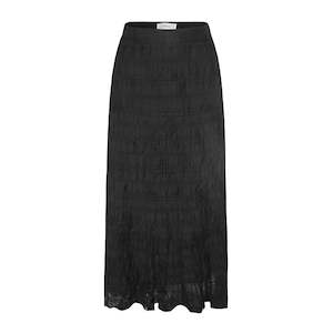 Skirts: Soul Black Tiered Midi Skirt
