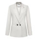 Blake Stone Ruched Sleeve Blazer