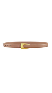 Skye Leather Belt - French Beige