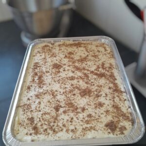 Products: Medium Vanilla Custard trifle
