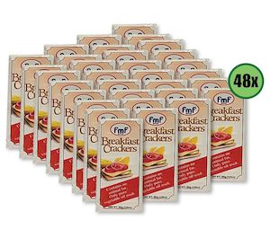 FMF Breakfast Crackers 48 x 200g (WST $86.83)