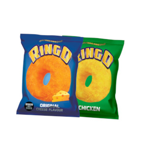Pantry: RINGO Cheese Snacks 24 x 50g (WST$37.54)