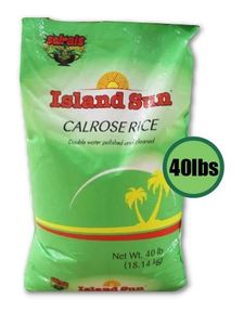 Pantry: Island Sun Rice Yellow 40lbs (WST $72.42)