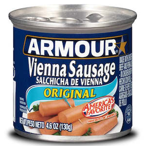 Canned Goods: Armour Chick Vienna Sausage 24 x 4.75oz-5oz (WST $109.19)