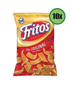FRITOS Corn Chips Regular 10 x 11oz (WST$164.69 Excludes Vaitele Branch)
