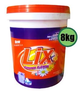 Household: LIX Washing Powder 1 x 8kg (WST$51.00)