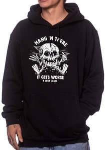 Mens: Hang In There Hoodie