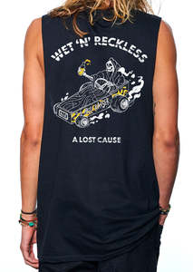 Tanks Sleeveless Tees: Reckless V2 Sleeveless Tee