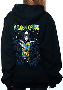 Womens Fleece: Trippin Boyfriend Hoodie