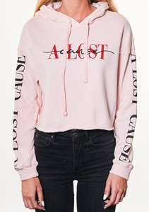 Womens Fleece: En Vogue Crop Hoodie