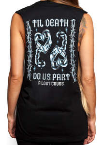 Womens Tanks Sleeveless Tees: Til Death V2 Women's Sleeveless Tee