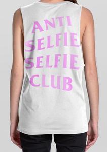 Womens Tanks Sleeveless Tees: Selfie Club Women's Sleeveless Tee