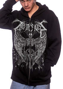 Mens: Fallen Angel Zip Hood