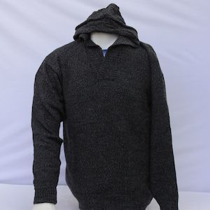 Hooded Alpaca Jumper Alpaca SuriBol