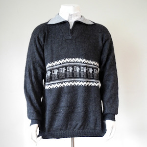 Products: Classic Patterned Sweater Alpaca SuriBol