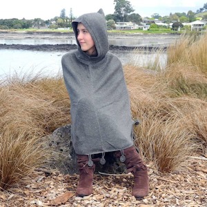 Riding Hood Poncho Alpaca SuriBol