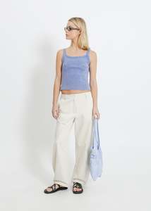 MORGAN TANK / WASHED BLUE