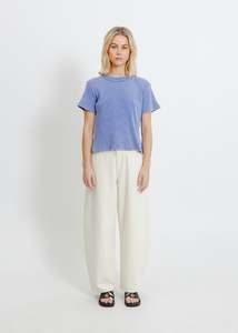 New Arrivals: FRANKI TEE / WASHED BLUE