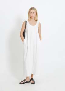 New Arrivals: DION DRESS / WHITE