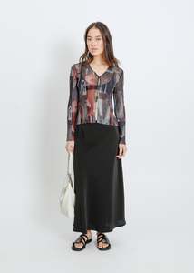 BENNIE SKIRT / ONYX