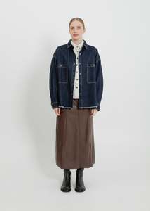 ENNIS DENIM OVERSHIRT / INDIGO