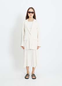 Black Coats: CARUSO BLAZER / CREAM