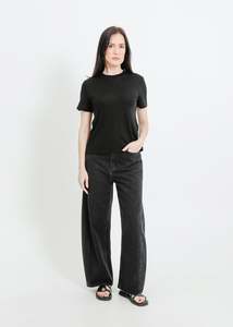 Tops Tops By Colour Black Tops: CANTO TEE / BLACK