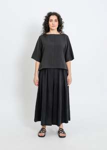 Workwear Work Pants Black Work Pants: MAX CULOTTE / BLACK