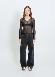 Workwear Work Pants Black Work Pants: CHARLEY JEAN / BLACK