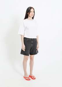 GARCIA DENIM SHORT / BLACK