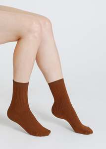 DREW SOCKS / CHOCOLATE