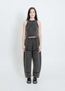 Sale Tops: LESLIE TOP / WASHED BLACK