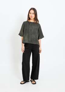 Sale Tops: DAISY TEE / WASHED KHAKI