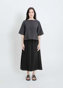 LINDSAY SKIRT / BLACK